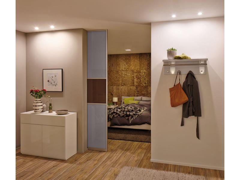 Paulmann Einbauspot Nova Plus Coin Set, 3 x 6 W, 2700 K, Weiss