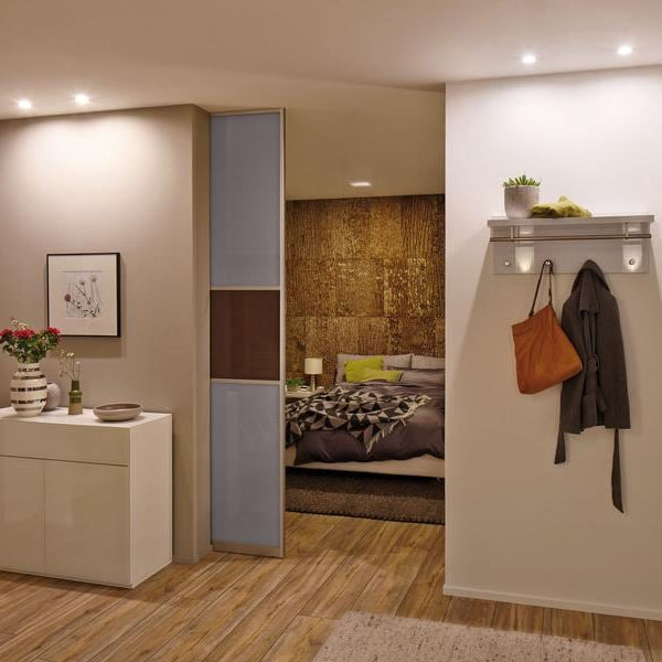 Paulmann Einbauspot Nova Coin 3-Stepdim Set, 3 x 6 W, 2700 K, Weiss