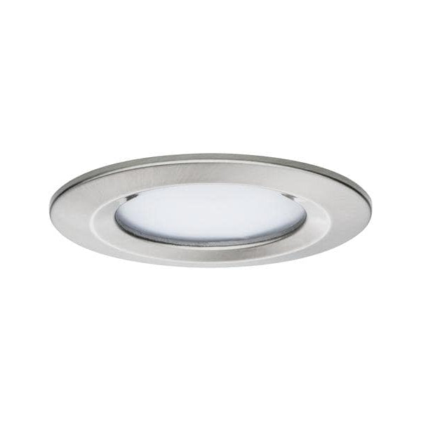 Paulmann Einbauspot Nova Coin 3-Stepdim Starr Set, 18W, 2700K, Eisen