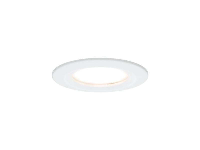 Paulmann Einbauspot Nova Coin Starr Set, 3 x 6 W, 2700 K, Weiss