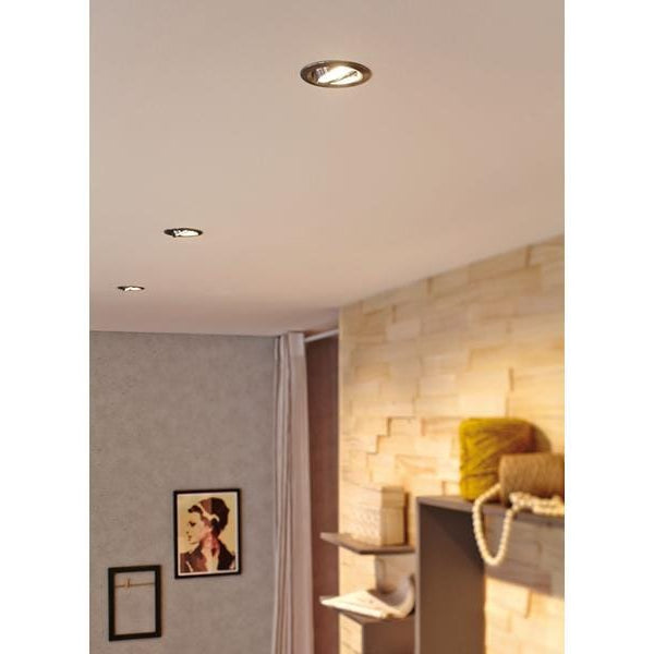 Paulmann Einbauspot Nova Coin 3-Stepdim Set, 3 x 6 W, 2700 K, Chrom