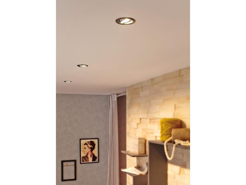 Paulmann Einbauspot Nova Coin 3-Stepdim Set, 3 x 6 W, 2700 K, Chrom