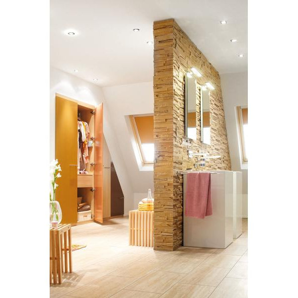 Paulmann Einbauspot Nova Coin 3-Stepdim Set, 3 x 6 W, 2700 K, Silber