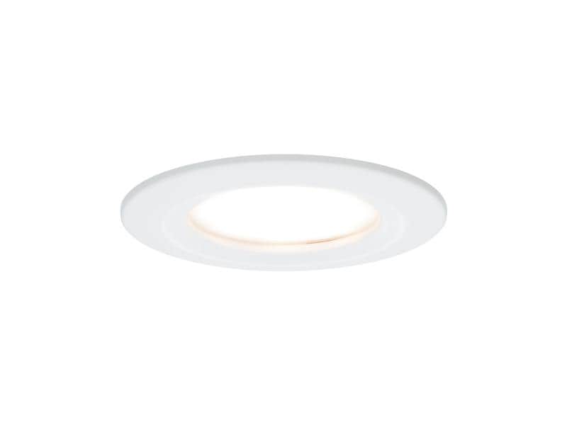 Paulmann Einbauspot Nova Coin 3-Stepdim Starr Set, 18W, 2700K, Weiss