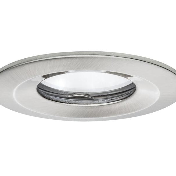 Paulmann Einbauspot Nova Plus Coin Starr, 1 x 6 W, 2700 K, Eisen