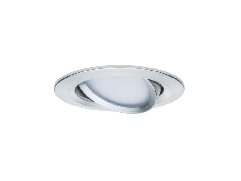 Paulmann Einbauspot Nova Plus Coin Set, 3 x 6 W, 2700 K, Silber