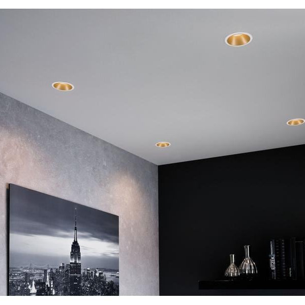 Paulmann Einbauspot Cole, 1 x GU10, 10 W, Weiss/ Gold