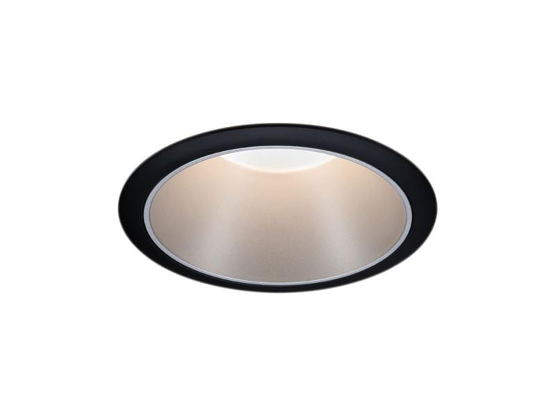 Paulmann Einbauspot Cole, 1 x GU10, 10 W, Schwarz/ Silber