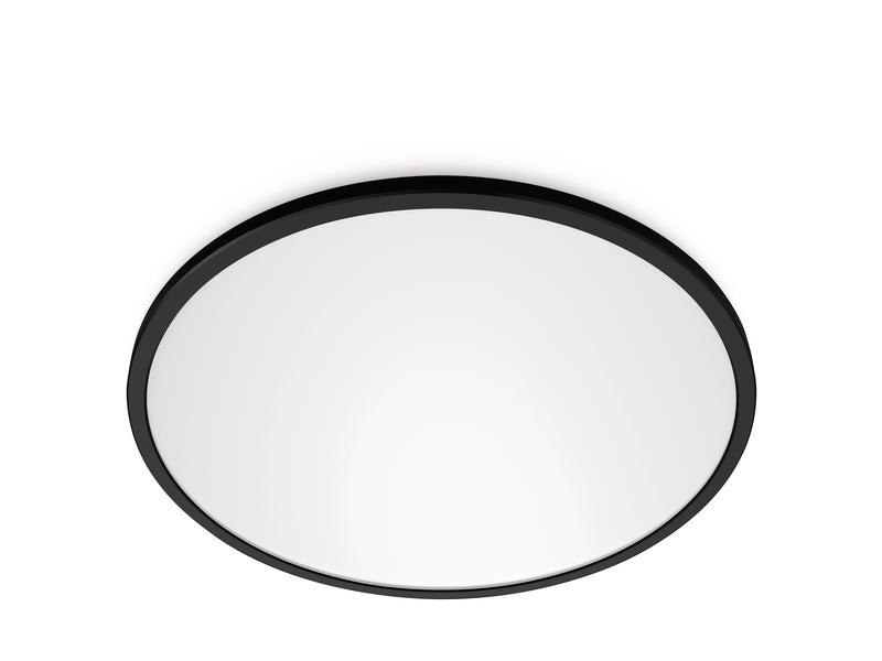 WiZ Deckenleuchte SuperSlim, 32 W, 2700 - 6500 K, Schwarz