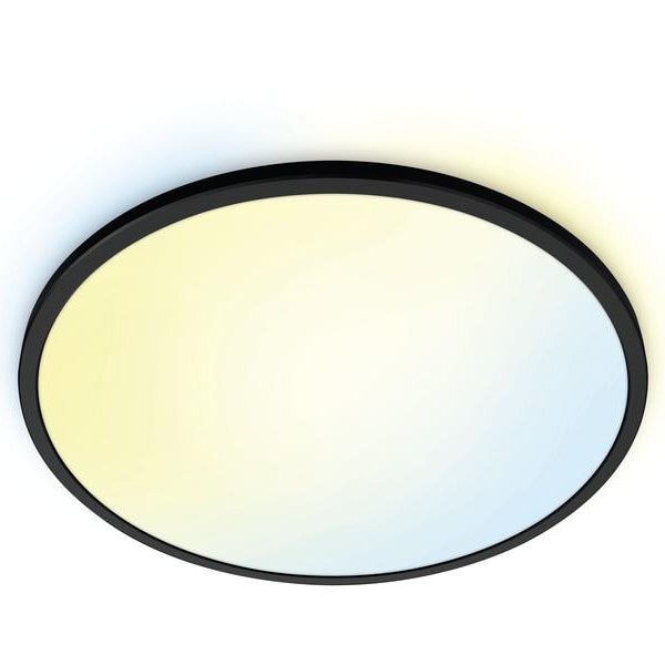 WiZ Deckenleuchte SuperSlim, 32 W, 2700 - 6500 K, Schwarz
