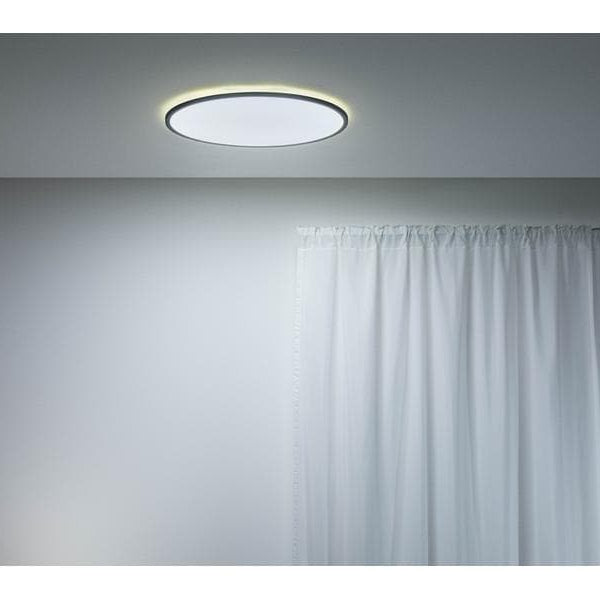 WiZ Deckenleuchte SuperSlim, 32 W, 2700 - 6500 K, Schwarz