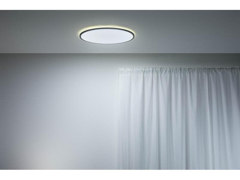 WiZ Deckenleuchte SuperSlim, 32 W, 2700 - 6500 K, Schwarz
