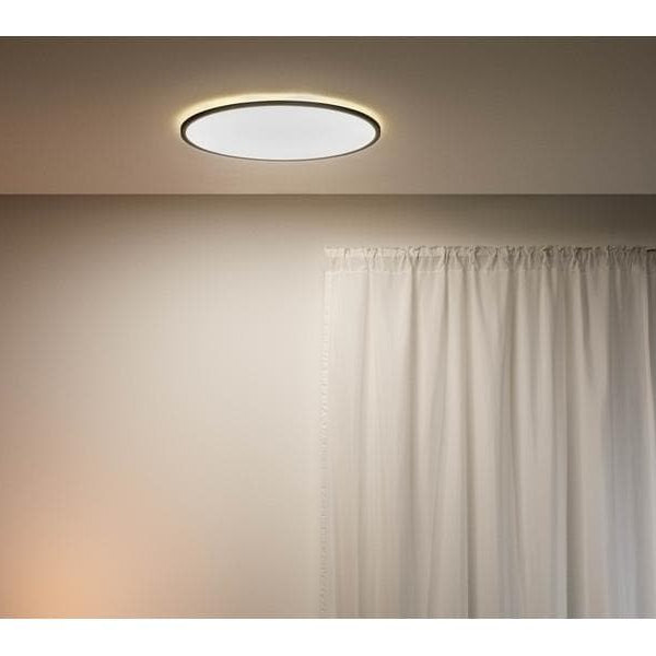 WiZ Deckenleuchte SuperSlim, 32 W, 2700 - 6500 K, Schwarz
