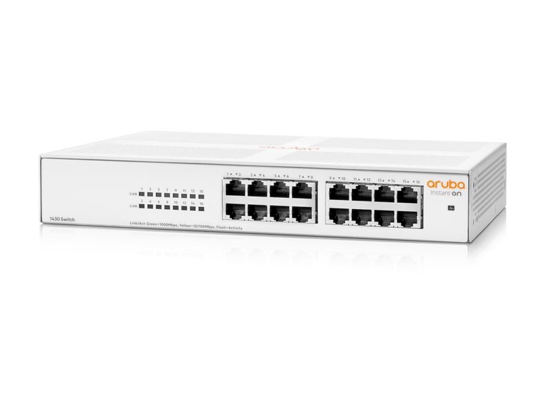 HPE Aruba Networking Switch Instant On 1430-16G 16 Port