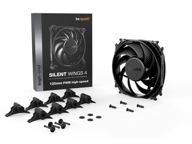 be quiet! PC-Lüfter Silent Wings 4 120 mm PWM HS