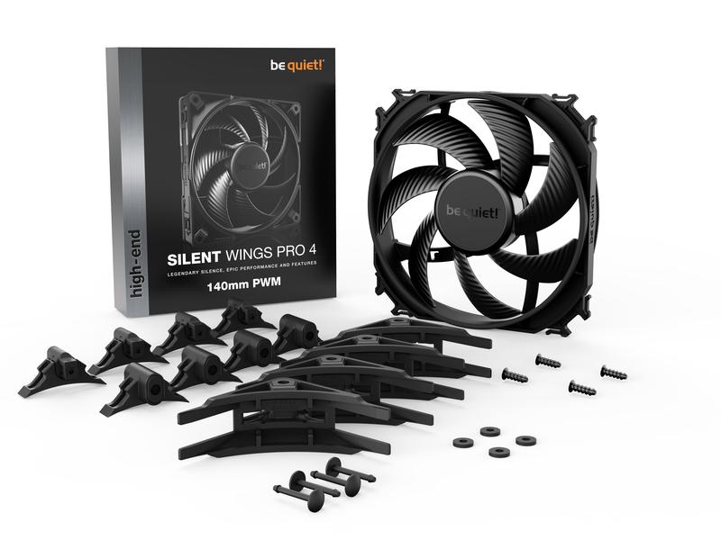 be quiet! PC-Lüfter Silent Wings PRO 4 140 mm PWM