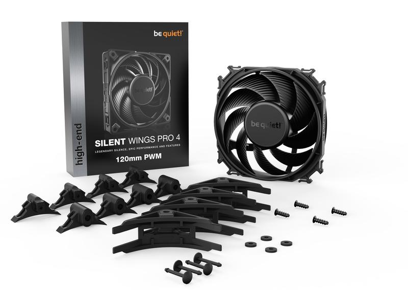 be quiet! PC-Lüfter Silent Wings PRO 4 120 mm PWM