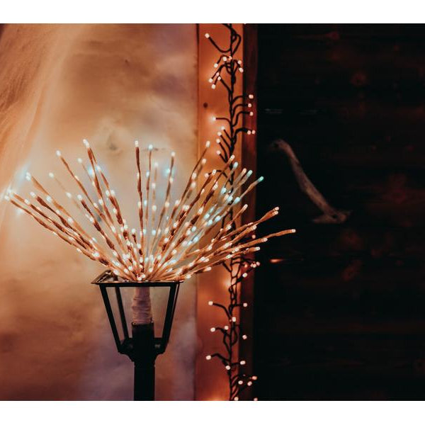 Twinkly LED-Lichterkette Spritzer, 200 LEDs, Ø 40 cm,BT+WiFi,RGB