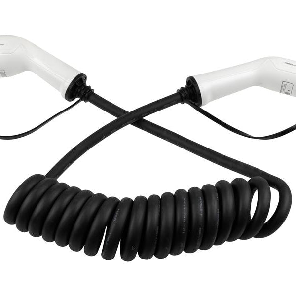FURBER.power Ladekabel THOR Typ 2 22kW 5 m Spiral
