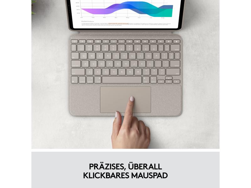 Logitech Tablet Tastatur Cover Combo Touch iPad Pro 11" 1.-4. Gen