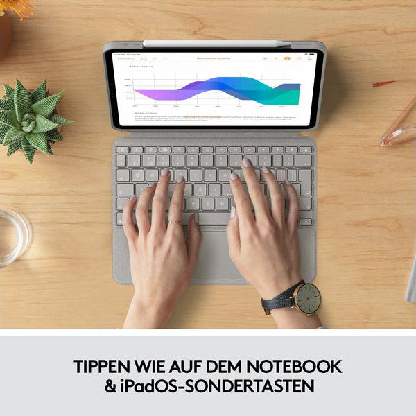 Logitech Tablet Tastatur Cover Combo Touch iPad Pro 11