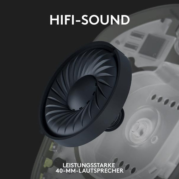 Logitech Headset G435 Gaming Lightspeed Weiss