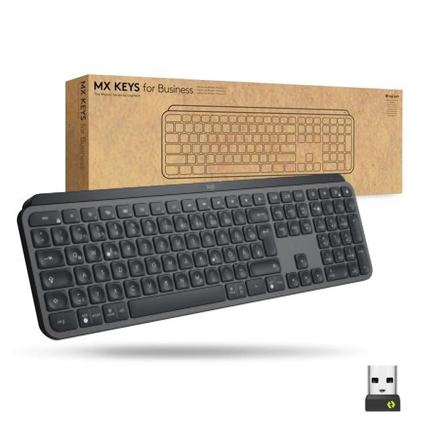 Logitech Tastatur Mx Keys for Business US Layout