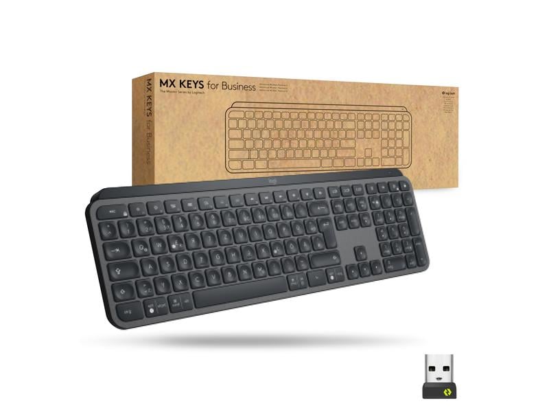 Logitech Tastatur Mx Keys for Business US Layout