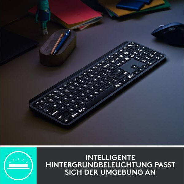 Logitech Tastatur Mx Keys for Business US Layout