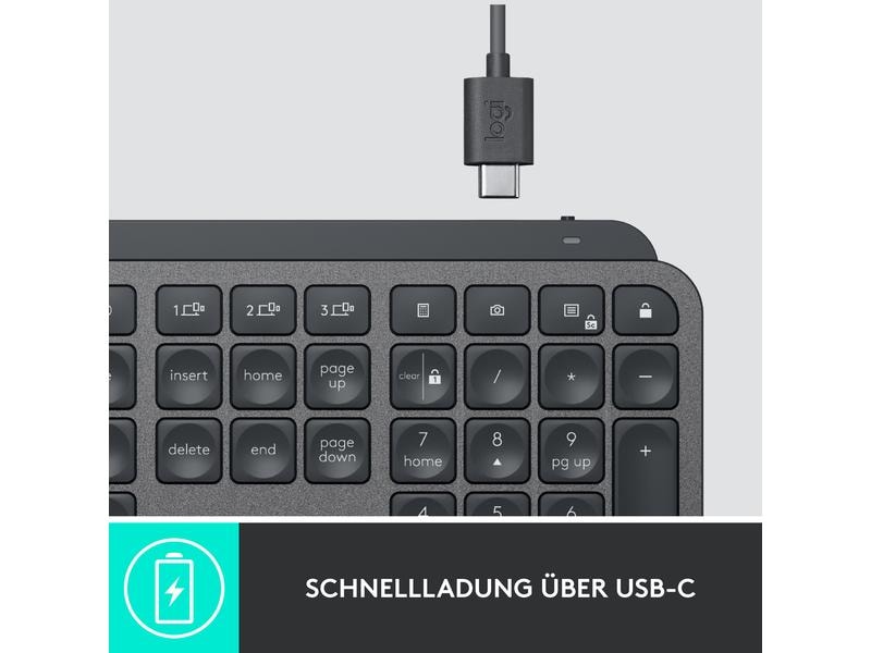 Logitech Tastatur Mx Keys for Business US Layout