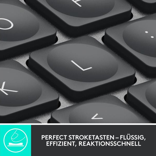 Logitech Tastatur Mx Keys for Business UK Layout