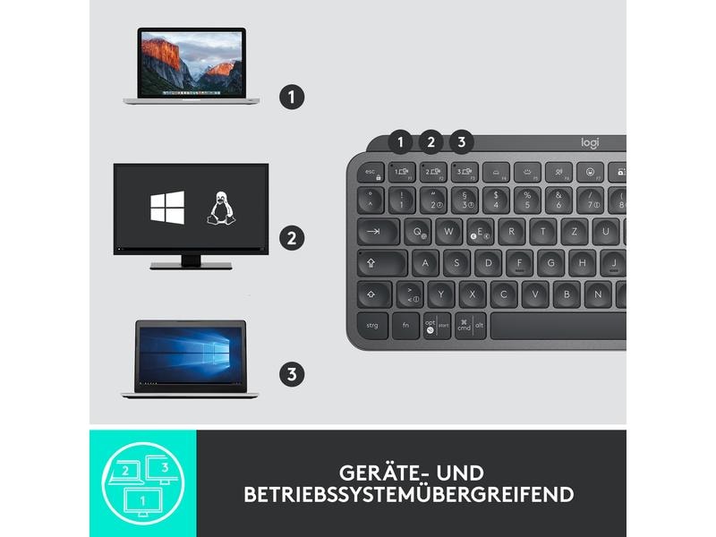 Logitech Tastatur MX Keys Mini for Business