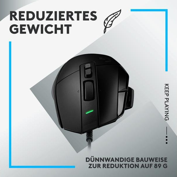 Logitech Gaming-Maus G502 X Schwarz