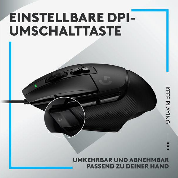 Logitech Gaming-Maus G502 X Schwarz