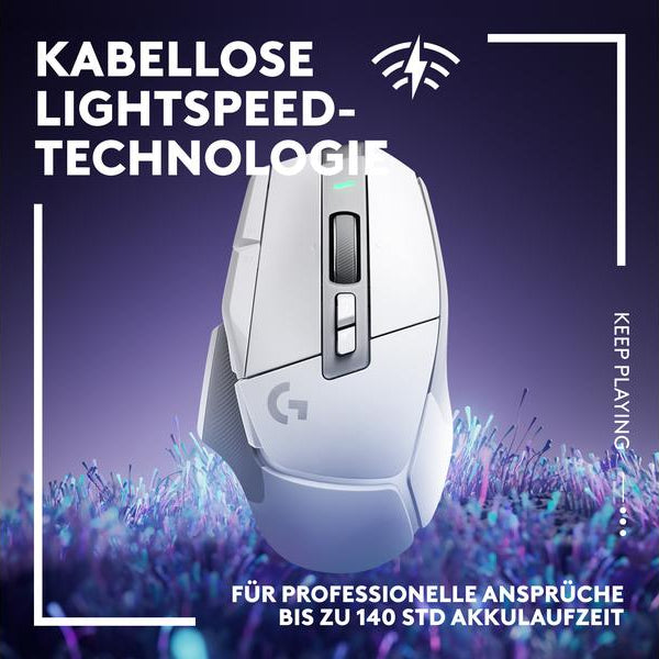 Logitech Gaming-Maus G502 X Lightspeed Weiss