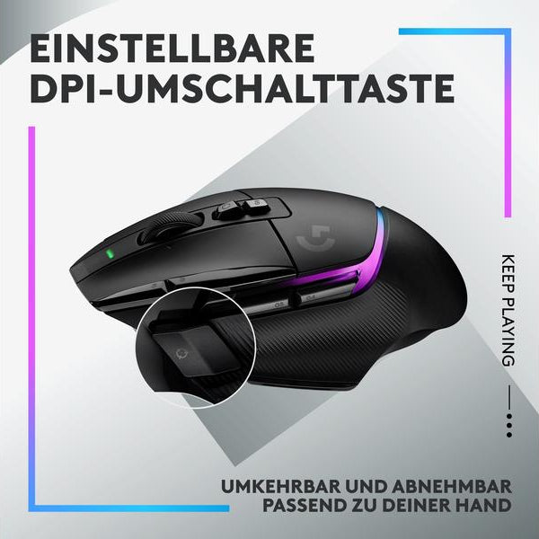 Logitech Gaming-Maus G502 X Plus Schwarz