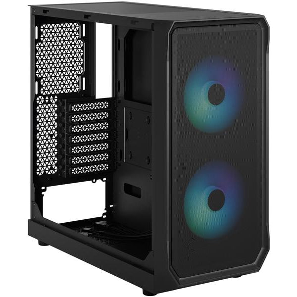 Fractal Design PC-Gehäuse Focus 2 RGB TG Clear Tint Schwarz