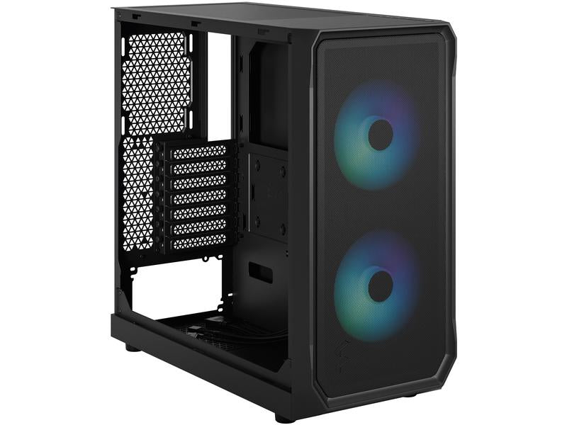 Fractal Design PC-Gehäuse Focus 2 RGB TG Clear Tint Schwarz