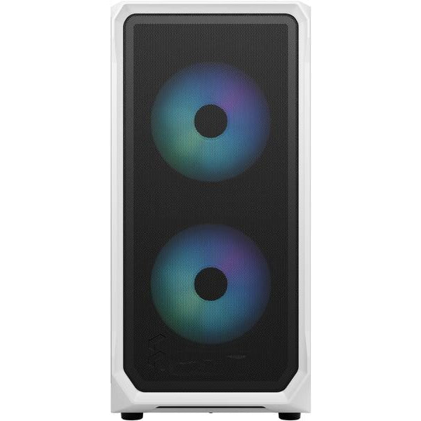 Fractal Design PC-Gehäuse Focus 2 RGB TG Clear Tint Weiss