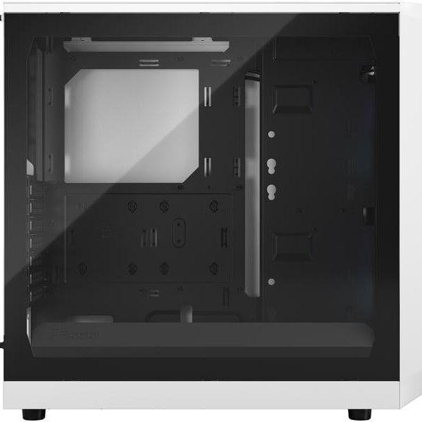 Fractal Design PC-Gehäuse Focus 2 RGB TG Clear Tint Weiss
