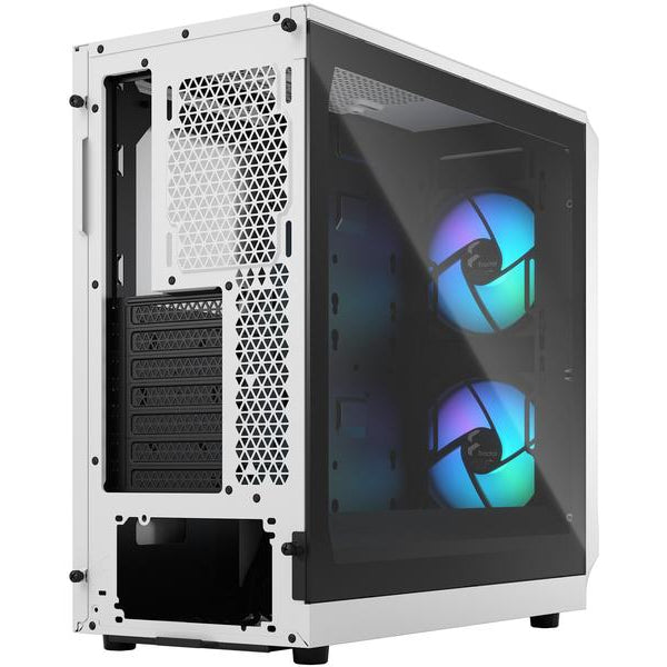 Fractal Design PC-Gehäuse Focus 2 RGB TG Clear Tint Weiss
