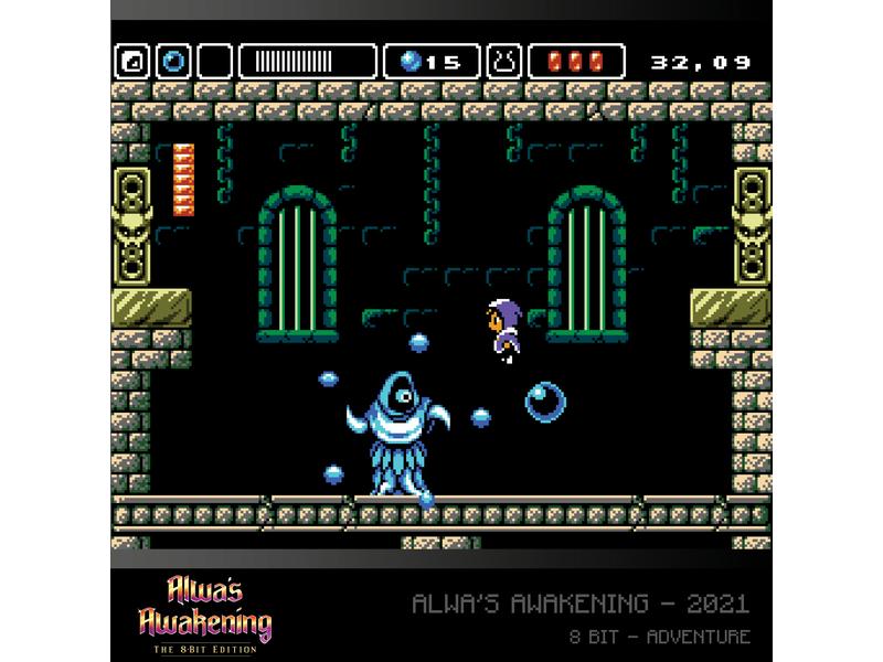 Blaze Evercade Alwa's/Cathedral Cartridge 27 - Red Collection