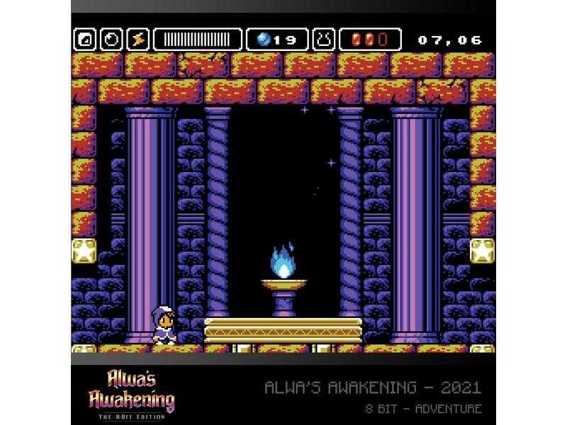 Blaze Evercade Alwa's/Cathedral Cartridge 27 - Red Collection