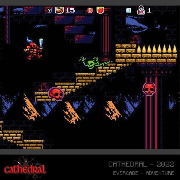 Blaze Evercade Alwa's/Cathedral Cartridge 27 - Red Collection