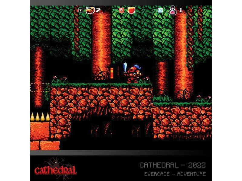 Blaze Evercade Alwa's/Cathedral Cartridge 27 - Red Collection