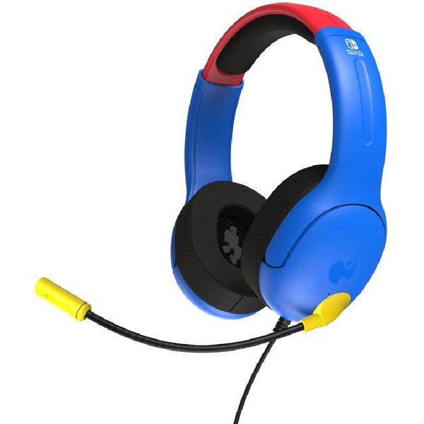 PDP Headset Airlite Mario Blau/Rot