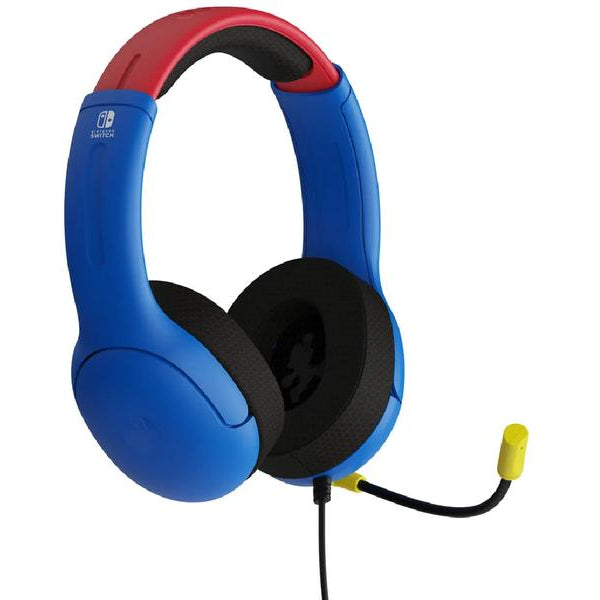 PDP Headset Airlite Mario Blau/Rot