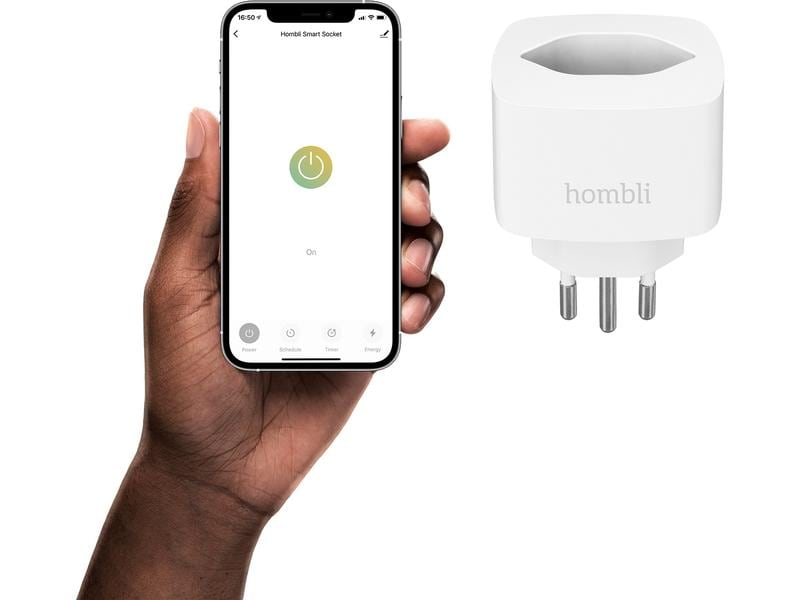 Hombli Smart-Steckdose Promo Pack 2+1 (CH Modell) - weiss