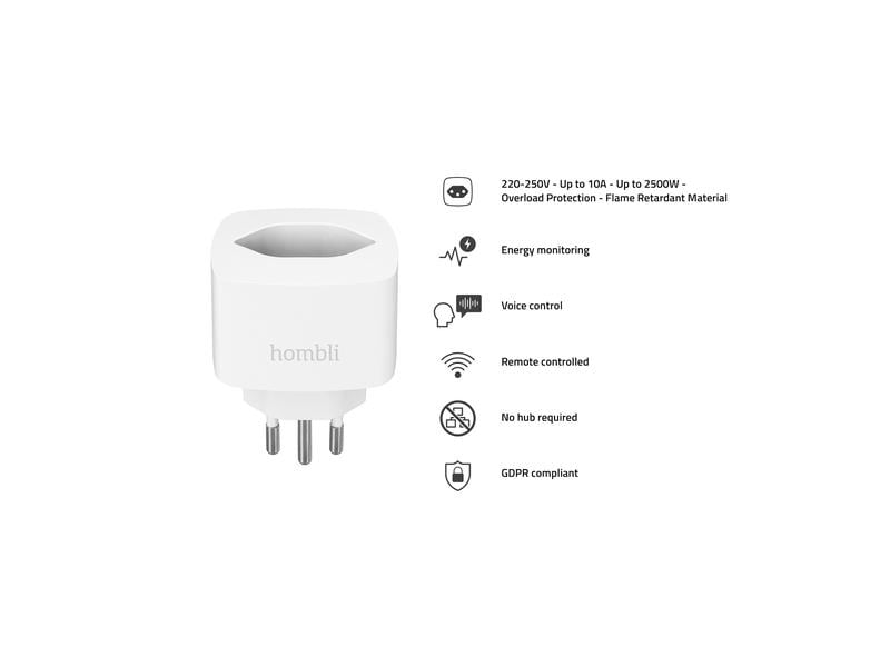 Hombli Smart-Steckdose (CH Modell) - weiss