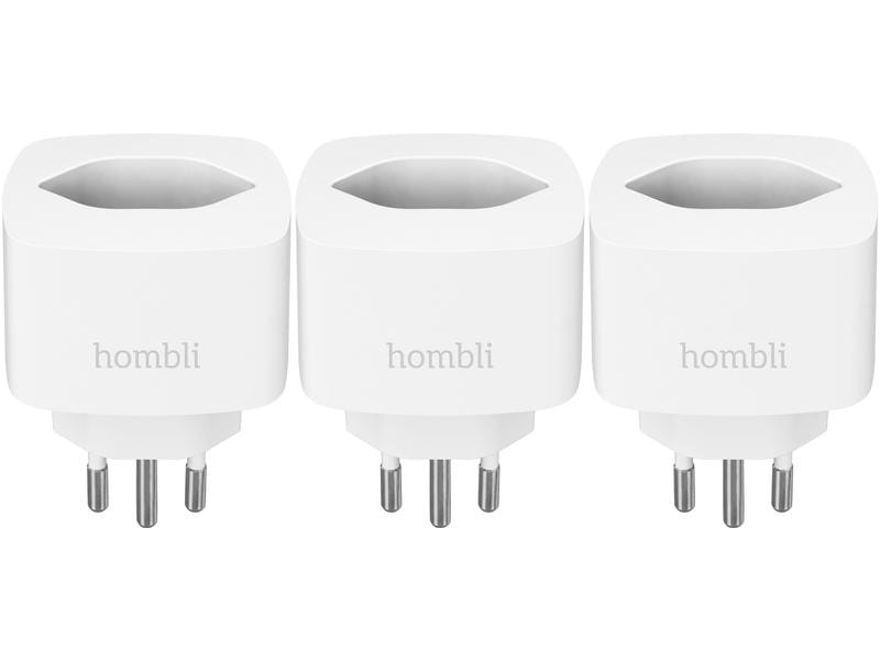 Hombli Smart-Steckdose Promo Pack 2+1 (CH Modell) - weiss